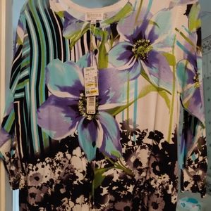 Multicolor cardigan with tags